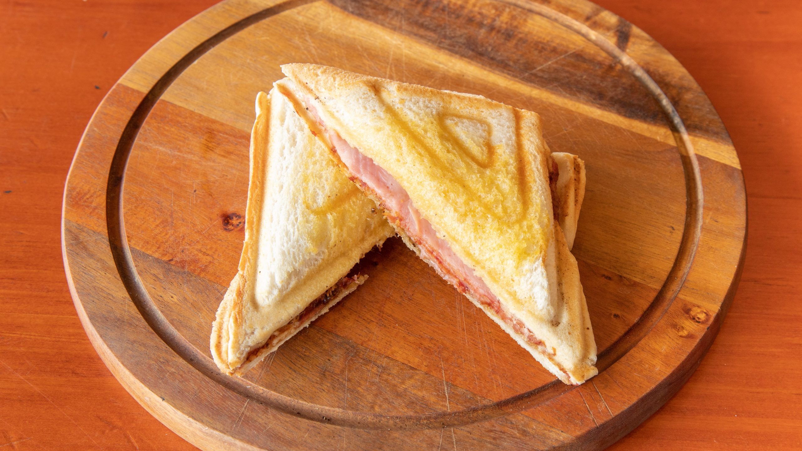 Ham, Cheese & Caramelised Onion Jaffle