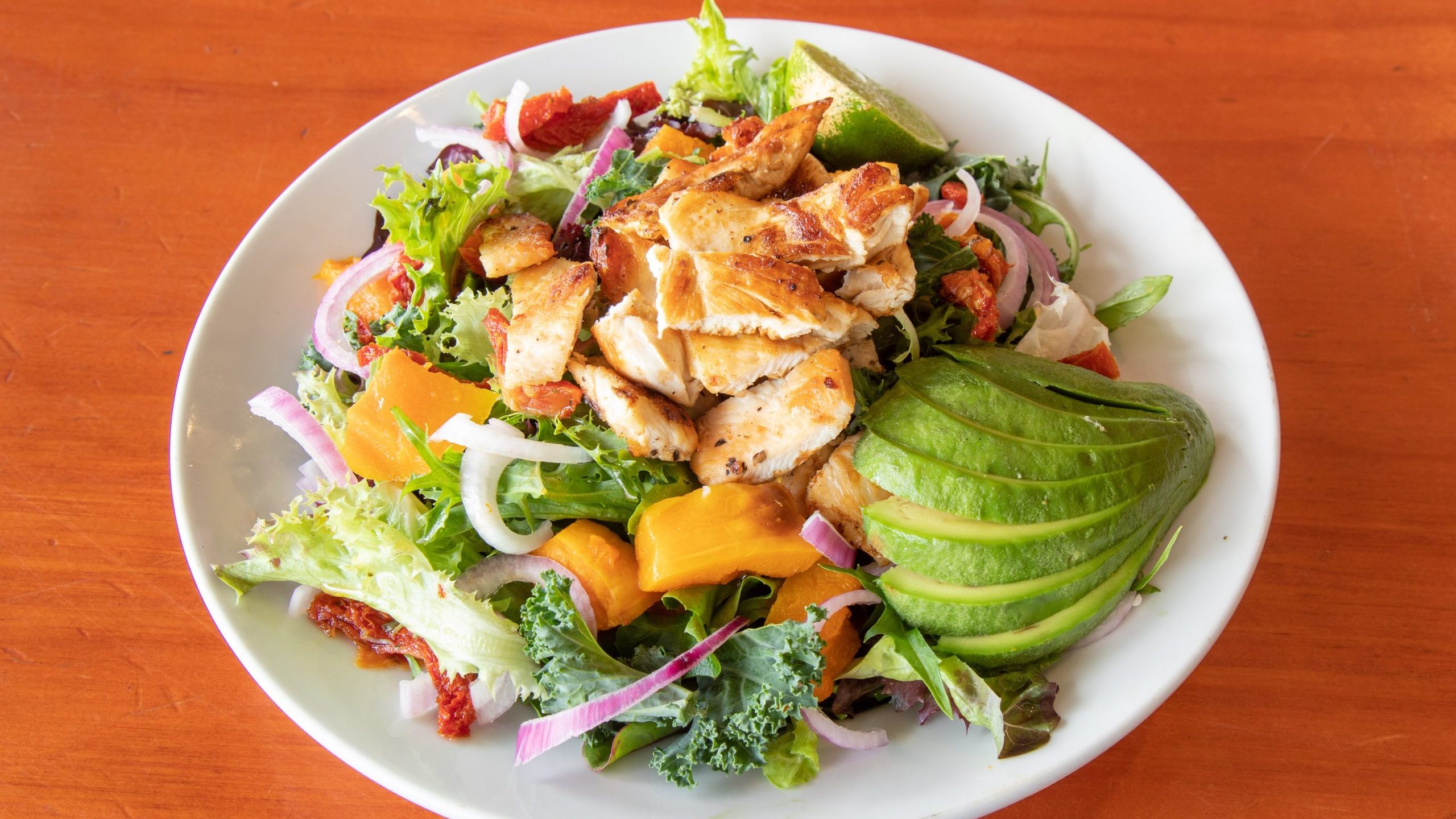 Marinated Grilled Chicken Salad