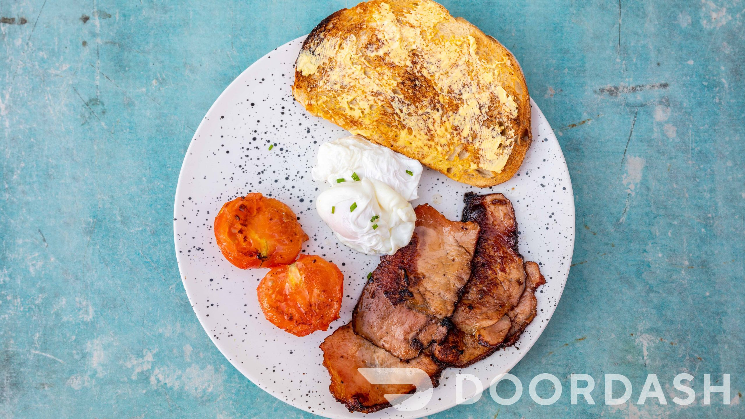 Open Breakfast (Eggs on Toast)